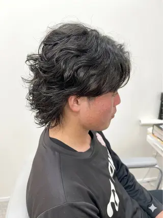 パーマ メンズ メンズ特化/ツイスパ 5分朝ラクセット 颯のヘアスタイル