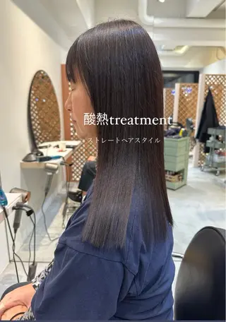 セミロング AYAKA 下北沢suuのヘアスタイル