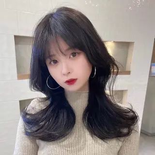 ロング カラー IVY所属・🖤韓国艶髪 RINA🖤のヘアスタイル