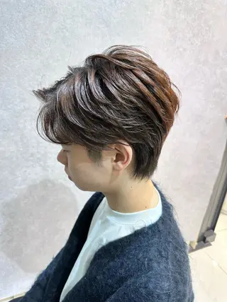メンズ 【𝐀𝐬𝐡大森】 石崎竜祐のヘアスタイル