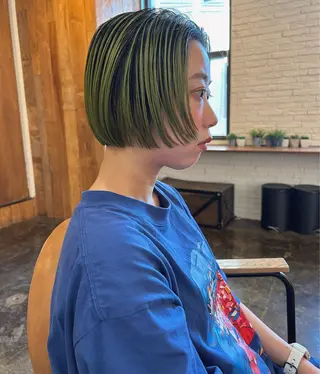 ショート カラー 西原 大智のヘアスタイル