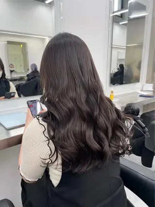カラー ブリーチなし透明感 💗RYOTAのヘアスタイル