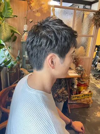 メンズ 黒川 名津美のヘアスタイル