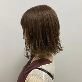 ショート カラー *モデル募集🤍横浜 透明感カラー🫧のヘアスタイル