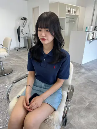 ロング 🤍 RIKO / LITTYのヘアスタイル