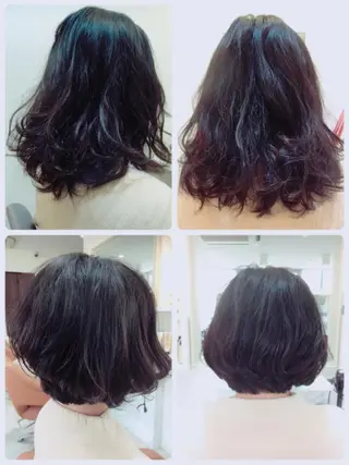 ミディアム 中本 勝彦のヘアスタイル