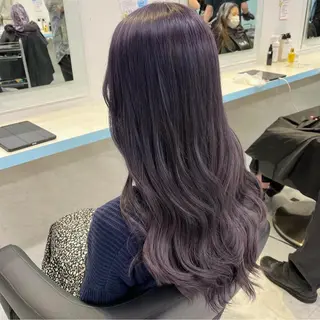 ロング ウルフカットマスター みつきのヘアスタイル