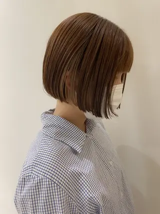 ショート 暖色カラー/ダブル カラー/名古屋/辻のヘアスタイル