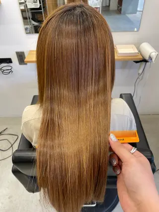 ロング 髪質改善/ハイライト /🌈瀧澤夕花のヘアスタイル