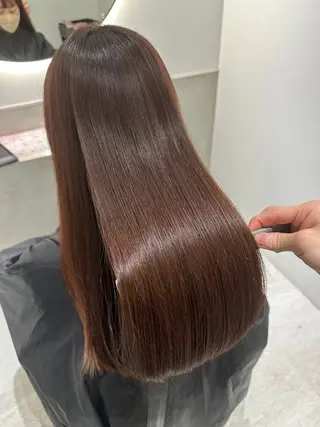 セミロング 銀座No.1髪質改善 縮毛矯正/本木のヘアスタイル