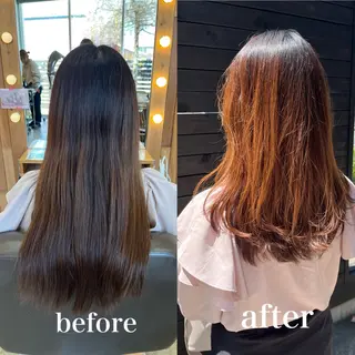 ロング TAKAHASHI REIKAのヘアスタイル