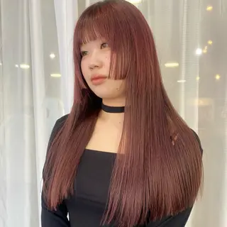 ロング カラー ひな 【pia】のヘアスタイル