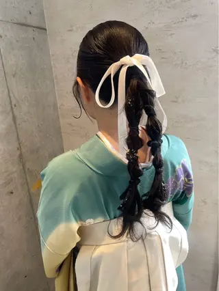 ロング ヘアアレンジ 美髪× ヘアセット✨Araiのヘアスタイル