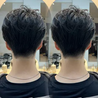 メンズ 渋谷/フェザー/ 毛流れ/竹内凌のヘアスタイル