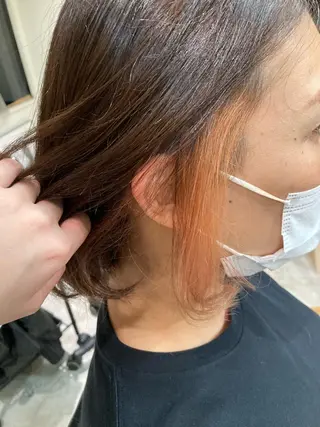 ミディアム noi MIKUのヘアスタイル