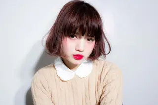 ショート ミディアム カラー 内藤 達也のヘアスタイル