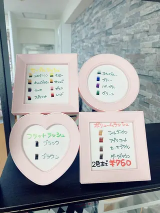 マツエク・マツパ Eyelash MAVIEのマツエク・マツパデザイン