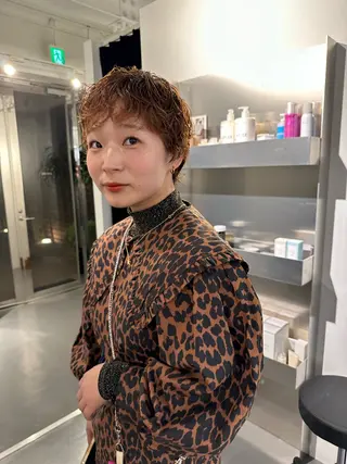 ショート パーマ お悩み解決パーマ hana🩰のヘアスタイル
