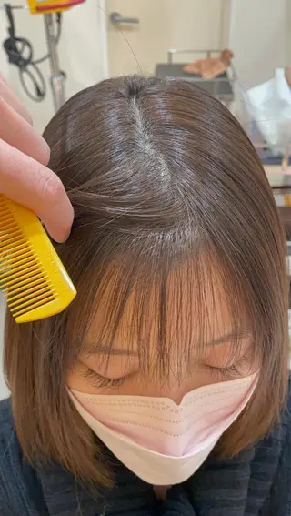 パーマ ショート/ボブ レイヤー/チヨノのヘアスタイル