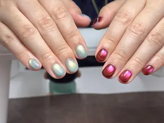 ショート トゥー フエンのネイルデザイン