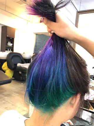 ロング 吉田 典弘のヘアスタイル