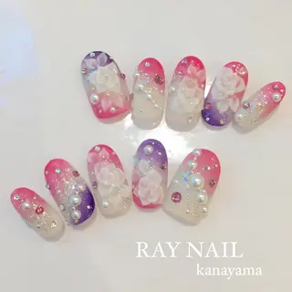 ネイル Arowa 伊田のネイルデザイン