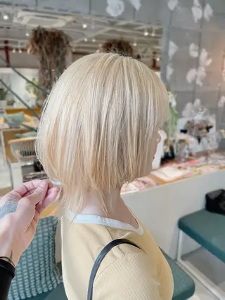 ミディアム カラー 💎韓国カラー Giness坂下巧のヘアスタイル