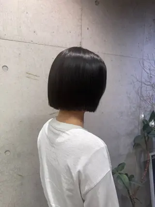 ショート 透明感/艶カラー/ 暖色/ゆな🫧のヘアスタイル