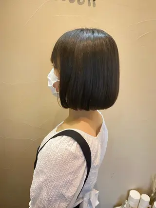 ミディアム 大形 誉のヘアスタイル