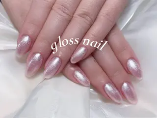 ネイル テンニン💞 gloss nailのネイルデザイン