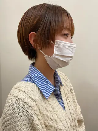 ショート Sea by LUVISM所属・Sea by LUVISM アヤノのヘアスタイル