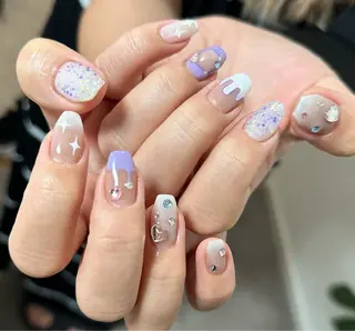 ネイル amu nail. RINAのネイルデザイン