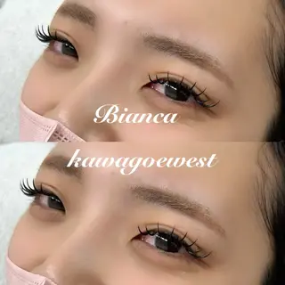 マツエク・マツパ Bianca川越西口 Takahashiのマツエク・マツパデザイン