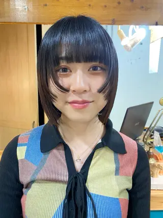 ショート 竹内 柚子のヘアスタイル