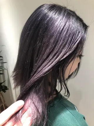 カラー 🦋河野沙耶果🦋 撮影モデル募集✨のヘアスタイル