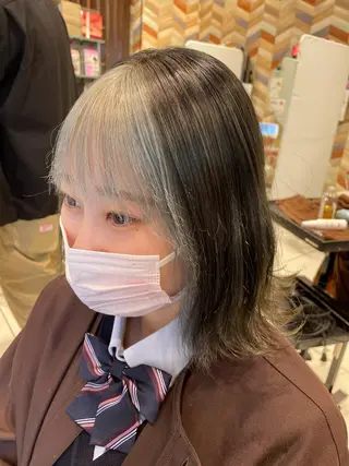 ショート カラー 中島 稔/稲毛メンズパーマのヘアスタイル
