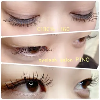 マツエク・マツパ eyelash salon PINOのマツエク・マツパデザイン