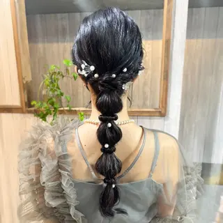 ロング ヘアアレンジ 垢抜けメイク✖️盛れ るヘア/SAORIのヘアスタイル