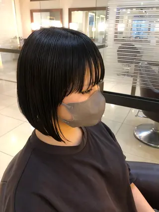 ショート 長山 航来 /縮毛矯正のヘアスタイル