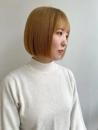 ショート カラー 透明感ハイトーン/ レイヤー/セイナのマツエク・マツパデザイン