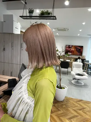 ミディアム 透明感カラー🥣 yukihoのヘアスタイル