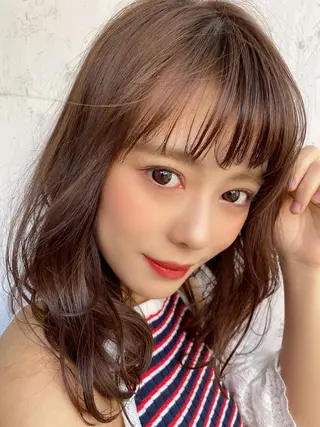 セミロング 🔥似合わせのプロ 🔥REGOのヘアスタイル