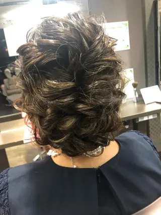 ロング ヘアアレンジ pep natsumiのヘアスタイル