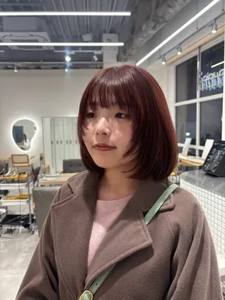 ショート 艶髪໒꒱/透明感 カラー🍀_そら🪽のヘアスタイル