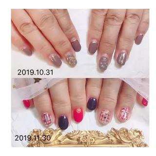 ショート ネイル 👑enen style👑のネイルデザイン