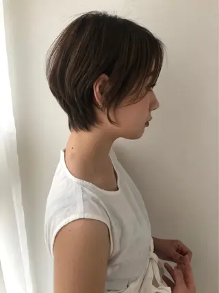 ショート 田中 裕士のヘアスタイル