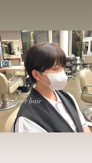ショート ♡レイヤーボブ パーマ/うらら♡のヘアスタイル