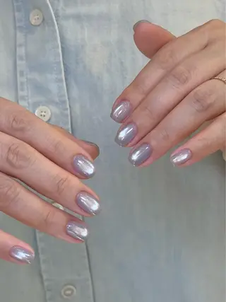 ショート カラー alfar nailのネイルデザイン