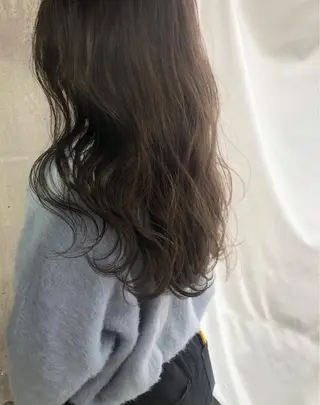 セミロング カラー ヘアアレンジ 早瀬裕之 パーマのヘアスタイル