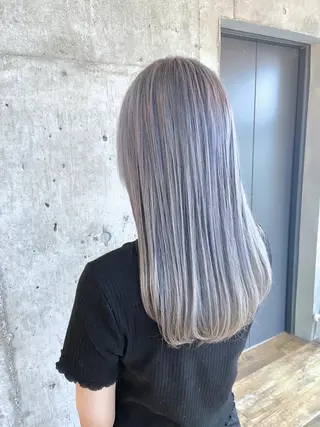 ロング カラー ヘアアレンジ ❤️カラー得意 🧡松浦睦樹❤️のヘアスタイル
